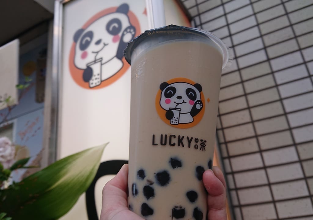 Lucky茶タピオカミルクティー